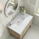 James Martin Breckenridge 36" Single Bathroom Vanity, Whitewashed Oak