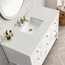 James Martin Breckenridge 48" Single Bathroom Vanity, Bright White