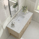 James Martin Breckenridge 48" Single Bathroom Vanity, Whitewashed Oak