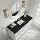 James Martin Breckenridge 60" Single Bathroom Vanity, Bright White
