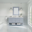 James Martin Breckenridge 60" Single Bathroom Vanity, Serenity Blue