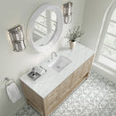 James Martin Breckenridge 60" Single Bathroom Vanity, Whitewashed Oak