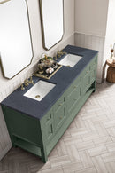 James Martin Breckenridge 72" Double Bathroom Vanity, Smokey Celadon