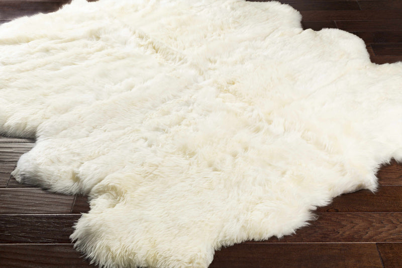 Premium White Soft Sheepskin Rug