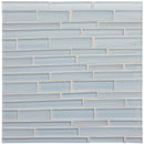 Brezza Gloss/matte Interlocking Slides Glass Mosaics 12x12