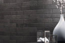 Brick World Soho Black Look Porcelain Tiles 3x12