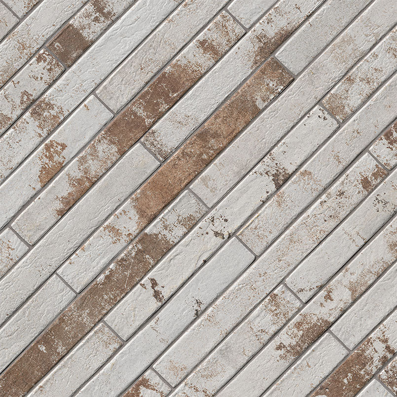 MSI Brickstone Rustique White Brick 2X18, photo 2 of 12