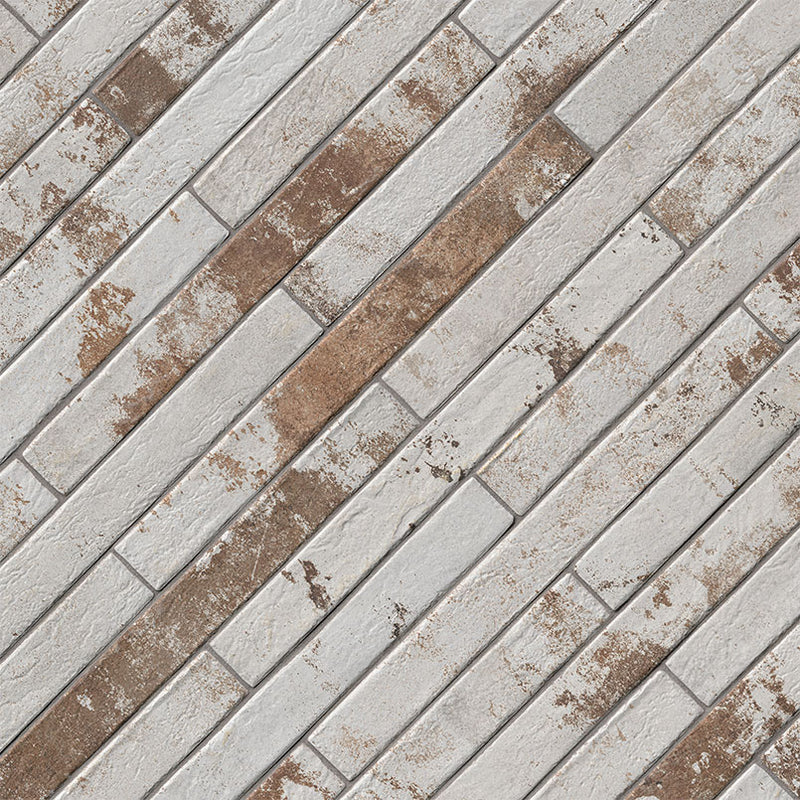 MSI Brickstone Rustique White Brick 2X18, photo 2 of 12