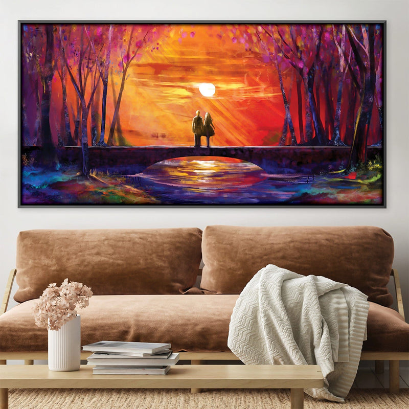 Bridge Light and Love Canvas