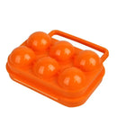Bright green plastic egg holder storage box kitchen container with handle by Decorbites