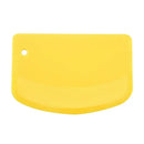 Bright green silicone spatula dough cutter kitchen baking tool by Decorbites