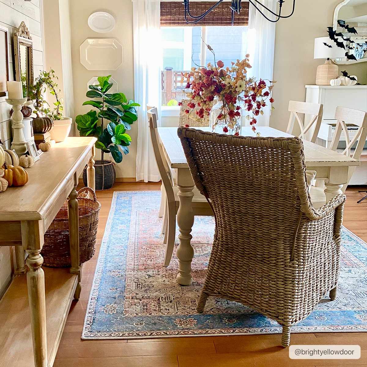 Rosman Distressed Washable Rug, photo 5 of 32
