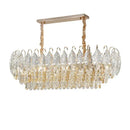 GobekUsa Brilliance Crystal Chandelier for Luxe Living & Dining Rooms.