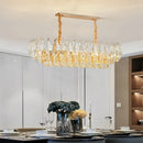 GobekUsa Brilliance Crystal Chandelier for Luxe Living & Dining Rooms.