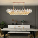 GobekUsa Brilliance Crystal Chandelier for Luxe Living & Dining Rooms.