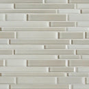 Brina Gloss/matte Interlocking Slides Glass Mosaics 12x12