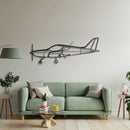 Bristell Metal Aircraft Wall Art - NCP0262
