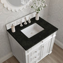 James Martin Bristol 30" Single Bathroom Vanity, Bright White