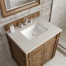 James Martin Bristol 30" Single Bathroom Vanity, Saddle Brown