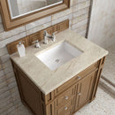 James Martin Bristol 30" Single Bathroom Vanity, Saddle Brown