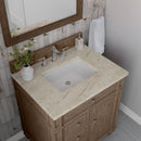 James Martin Bristol 30" Single Bathroom Vanity, Whitewashed Walnut