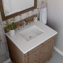 James Martin Bristol 30" Single Bathroom Vanity, Whitewashed Walnut