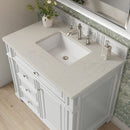 James Martin Bristol 36" Single Bathroom Vanity, Bright White
