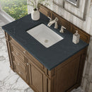 James Martin Bristol 36" Single Bathroom Vanity, Saddle Brown