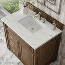 James Martin Bristol 36" Single Bathroom Vanity, Saddle Brown
