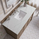 James Martin Bristol 48" Single Bathroom Vanity, Whitewashed Walnut