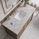 James Martin Bristol 48" Single Bathroom Vanity, Whitewashed Walnut