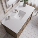 James Martin Bristol 48" Single Bathroom Vanity, Whitewashed Walnut