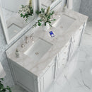 James Martin Bristol 60" Double Bathroom Vanity, Bright White