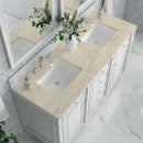 James Martin Bristol 60" Double Bathroom Vanity, Bright White