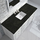 James Martin Bristol 60" Single Bathroom Vanity, Bright White
