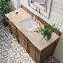 James Martin Bristol 60" Single Bathroom Vanity, Saddle Brown