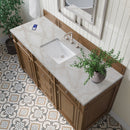 James Martin Bristol 60" Single Bathroom Vanity, Saddle Brown