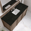 James Martin Bristol 60" Single Bathroom Vanity, Whitewashed Walnut