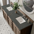 James Martin Bristol 72" Double Bathroom Vanity, Whitewashed Walnut