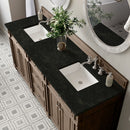 James Martin Bristol 72" Double Bathroom Vanity, Whitewashed Walnut