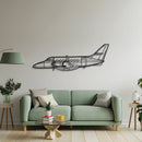 Jetstream 32 Metal Aircraft Wall Art - NCP0332