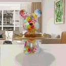 GobekUsa Graffiti Bear Figurine: Modern Table Decor & Key Storage Sculpture