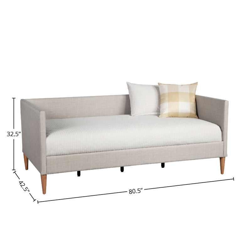 Britney Daybed, Light Grey Linen