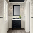 James Martin Brittany 30" Single Bathroom Vanity, Black Onyx