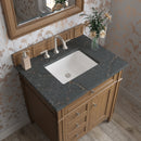 James Martin Brittany 30" Single Bathroom Vanity, Saddle Brown