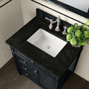 James Martin Brittany 30" Single Bathroom Vanity, Black Onyx