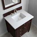 James Martin Brittany 30" Single Bathroom Vanity, Burnished Mahogany