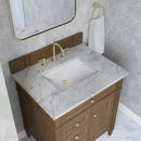 James Martin Brittany 30" Single Bathroom Vanity, Pecan