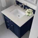 James Martin Brittany 30" Single Bathroom Vanity, Victory Blue