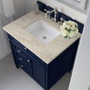 James Martin Brittany 30" Single Bathroom Vanity, Victory Blue